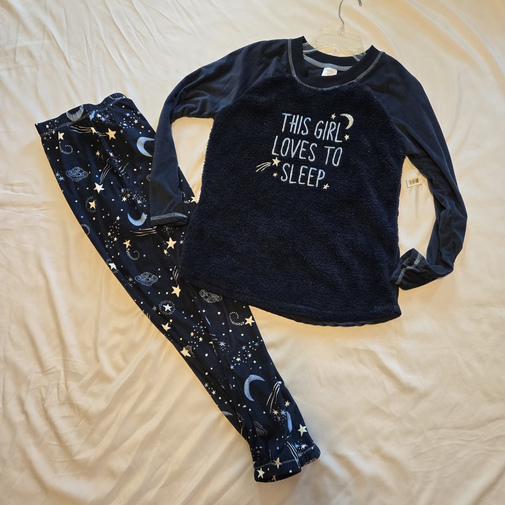 Secret Treasures Navy  Kids Pajama Set